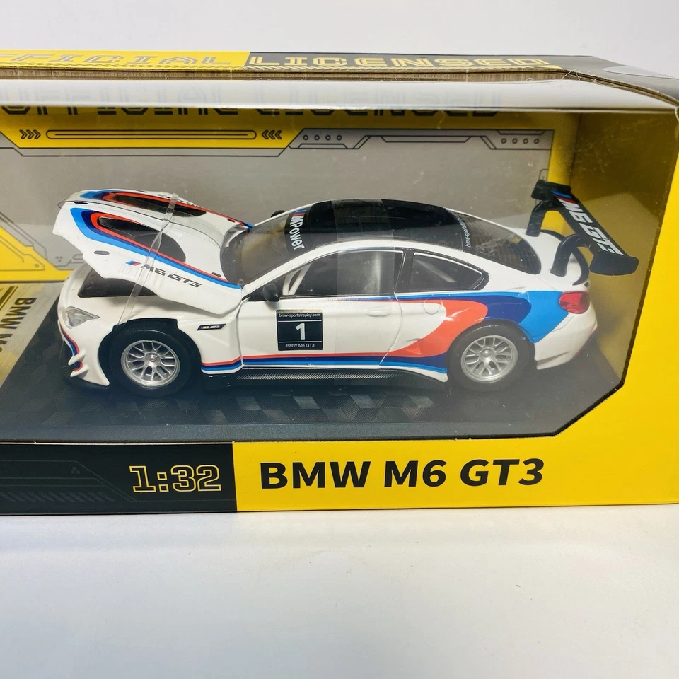 Cool Chic Auto BMW M6 GT3 DTM 1:32 Die Offical Licenesd Cast Metal Free Postage - Image 4 of 4