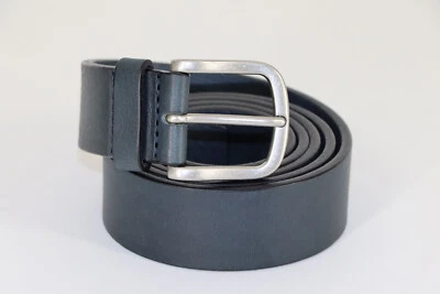 HUGO BOSS Ledergürtel, Mod. Sash-M, Gr. 120, Dark Blue - Bild 1 von 4