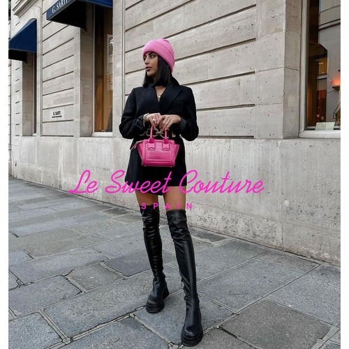 ZARA WOMAN NWT SS22 PINK KNIT BEANIE 