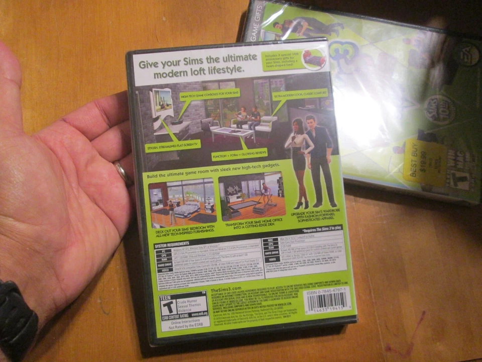 THE SIMS 3 HIGH-END LOFT STUFF PC BRAND NEW FACTORY SEALED - Image 3 of 4