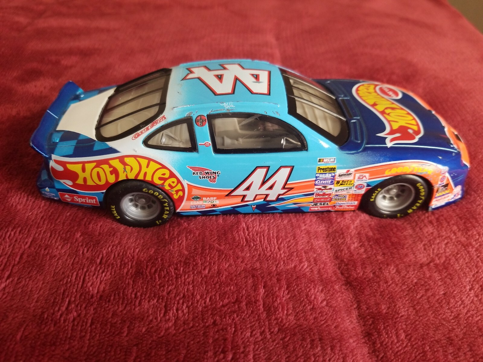 kyle petty hot wheels car