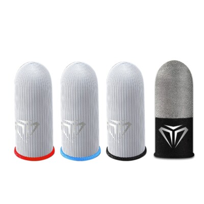 2 Pairs For Pubg Mobile Games Gaming Finger Sleeve Breathable Finger Cover