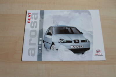 97942) Seat Arosa - Prima - Prospekt 09/2003