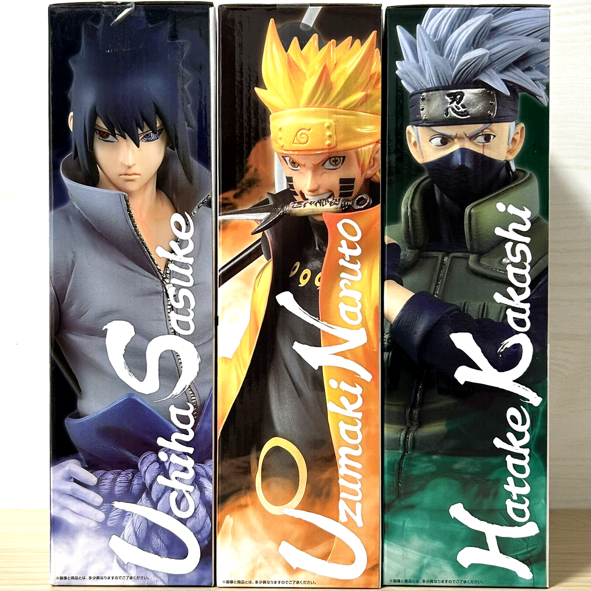 Naruto Shippuden Naruto Sasuke Kakashi Figure Ichiban Kuji A B C