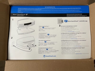 Bose Wave SoundTouch Music System III Touch Top Wi-Fi USB Titanium