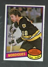1980-81.  OPC.     John Wensink.      #390       NM