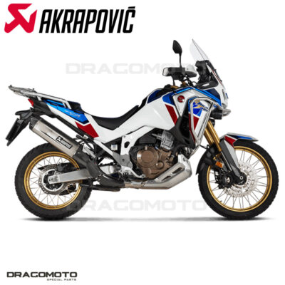 HONDA CRF 1100 L Africa Twin 2020-2023 Exhaust AKRAPOVIC Titanium