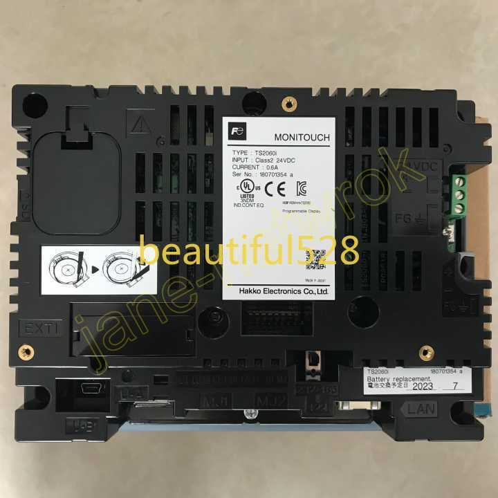 NEW MONITOUCH TS2060i Class2 24VDC 0.6A 6 Color Screen Touch