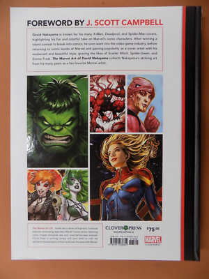 The Marvel Art of David Nakayama HC w/ Collectible Card | eBay