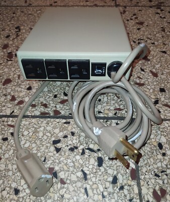 DIALCO 415-0001 120V AC Master Switch for Apple IIc, e,+, IBM, Compaq, Kaypro