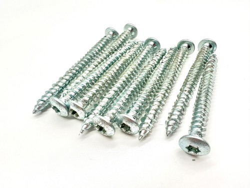 7.5MM X 80MM TORNILLO PANHEAD HORMIGÓN MARCO MULTIFIX PUERTA LADRILLO DE MAMPOSTERÍA PUERTA - Imagen 3 de 6