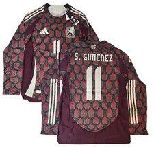 Mexico 2024 Home Auth  Heat.Rdy Long Sleeve Jersey adidas M-3XL NWT Gimenez #11