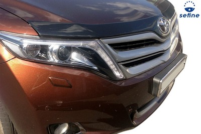 For Toyota Venza 2010-2016 AVS 322008 Aeroskin Smoke Hood Shield