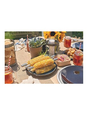 Cuisinart 20-Piece Deluxe Stainless Steel Grill Tool Set In Aluminum Case - Includes Thermometer & Brush-331692