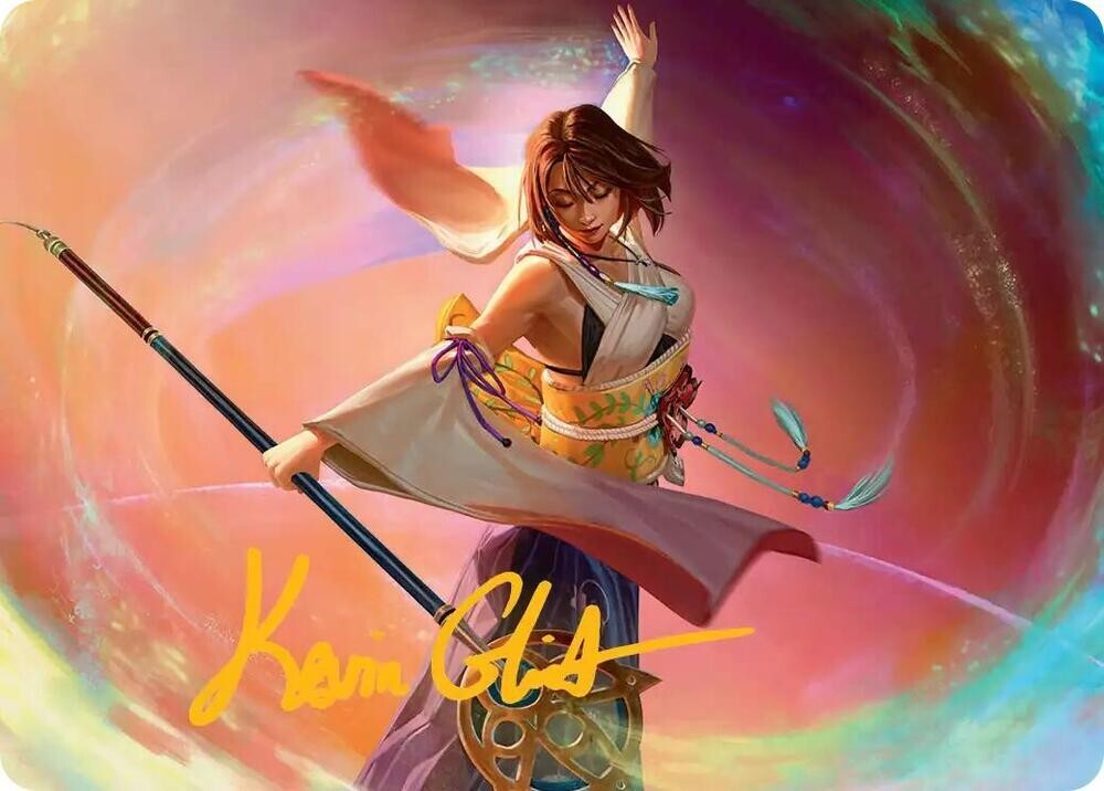 Yuna, Grand Summoner Gold - NM - MTG Magic Art Series: Final