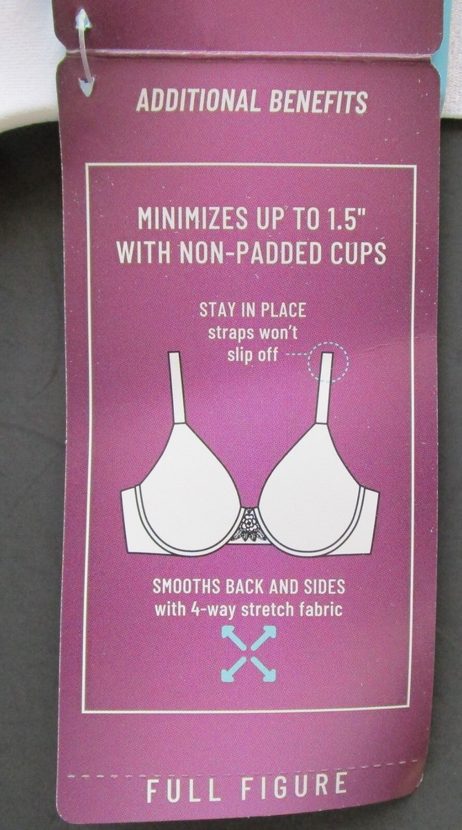 Vanity Fair Beauty Back Underwire Bra Style 76080 Size 44 DD Vanity Fair Beauty Back Underwire Bra Style 76080 Size 44 DD