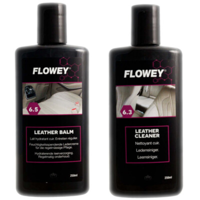 Flowey Leather Cleaner Lederreiniger Leather Balm Lederpflege wählbar