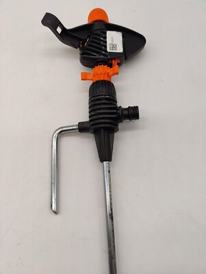 Claber 78160-17 8810/8707 Impact FS Rotierender Rasensprenger mit Halterung