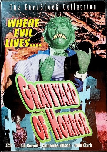 GRAVEYARD OF HORROR (DVD 1971, Euroshock Collection) Image Bill Curran CULT Rare