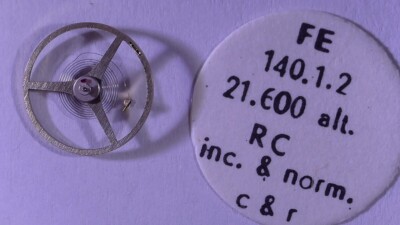 Balancier Complet Pour Montre - Incabloc Et Normal - Référence SKU.34 - Neuf Sans étiquette