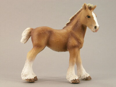 #P283 Schleich 13671 Clydesdale Fohlen 2010   2015  / China