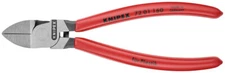 Knipex 72 01 160, Diagonal Pliers for Flush Cutting Plastics, 6 1/4", Bulk