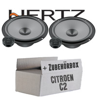 Hertz Lautsprecher FüR Citroen C2 Einbauset TüR Vorne Front System Boxen Paar