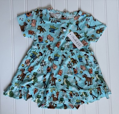 Toy Story Baby Toddler 6-12M Girl Twirl Dress Skirt Bamboo Bundle Of Joy NEW