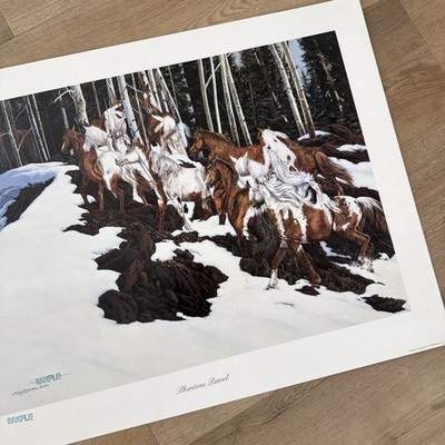 Judy Larson Phantom Patrol Horse Lithograph Art Print - Publisher