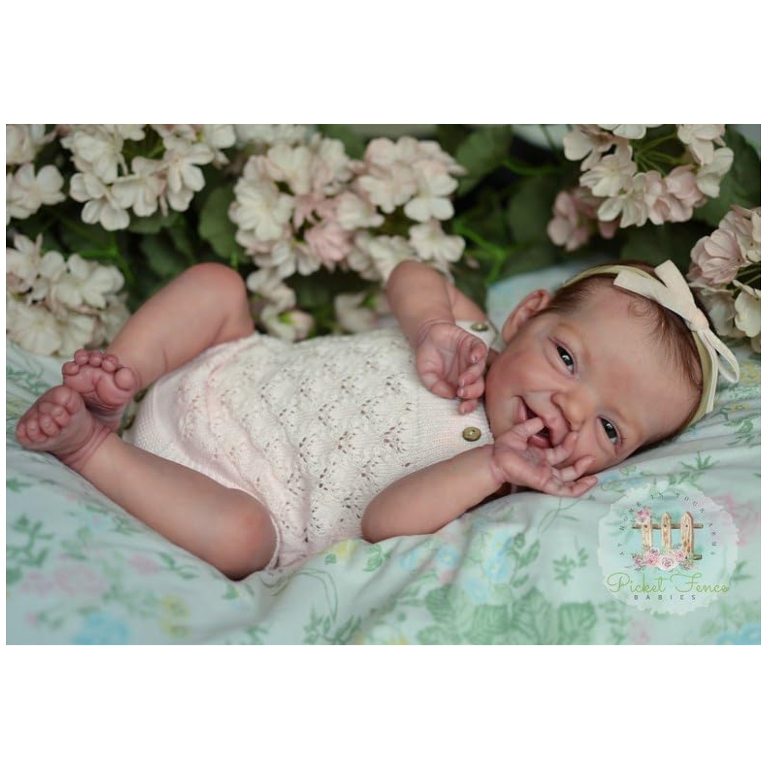 Anatomically Correct 20" Reborn Doll - Baby Girl with Magnet