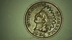 1904 - P Indian Head Penny; Good condition #904-3