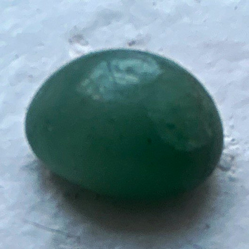 Green Translucent Jade Cabochon Loose Gemstone Polished 1 Piece