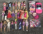 Huge Vintage 80s 90s 2000s Barbie Doll Mixed Lot Clothes 24 Dolls Car Shoes