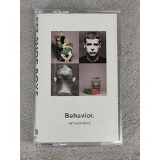 Pet Shop Boys Behavior Cassette Tape 1990 EMI E4-94310 Synth Pop Vintage Music