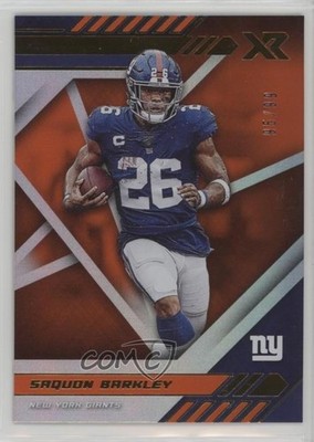 2020 Panini XR Orange 95/99 Saquon Barkley #89 oh8