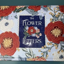 The Flower Letters Tin Hannie Clark with Letter #1 (one) Audrey Rose collection