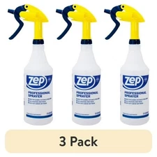 (3 pack) Zep Professional Plastic Spray Bottle, 32 oz