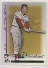 2010 Topps Tribute Gold 46/50 Red Schoendienst #38 HOF 0t2