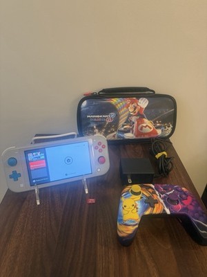 Nintendo Switch Lite Zacian Zamazenta Console w/ SD, Charger, Controller, & Case