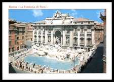 Postcard Trevi Fountain in Rome, Italy