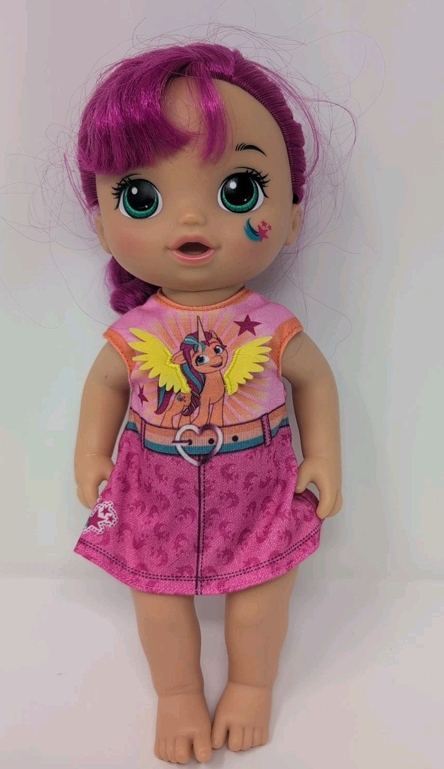 BABY ALIVE My Little Pony SUNNY STARSCOUT DOLL Pink Hair 202