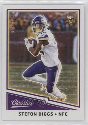 2017 Panini Classics Blue Back 93/175 Stefon Diggs #24 0q3