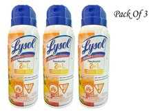 Lysol NeutraAir Disinfectant Spray, 2 In 1: Tropical Breeze 10 Fl Oz Pack Of 3 