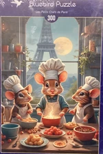 Bluebird 300 pc Little Chefs in Paris, jigsaw puzzle NIB Rare