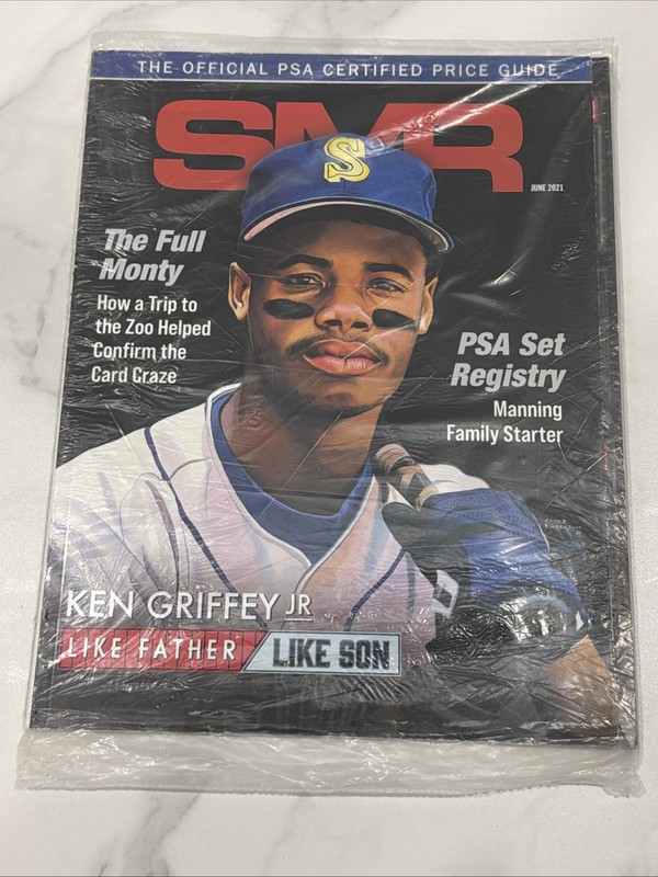 Ken Griffey Jr. SMR PSA Magazine June 2021 MLB Seattle Mariners *Sealed*