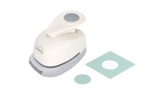 Bira Craft 5/8 inch Circle Shape Lever Action Punch for Paper off-white