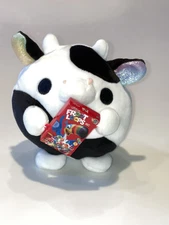 Zuru Snackles 5" Mini Plush Daisy the Cow Froot Loops Cereal Box EUC