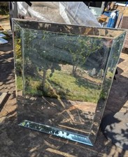 Lovely Silver Mirror 66*81cm Heavy Multiple D Hooks for Hanging