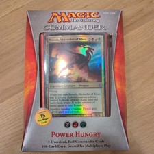 MTG Power Hungry Commander 2013 English Magic The Gathering Deck Sealed New
