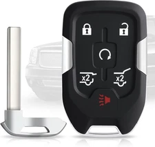 NEW OEM 2015-2020 GMC YUKON 6 BUTTON REMOTE START SMART KEY FOB 13508280 HYQ1AA
